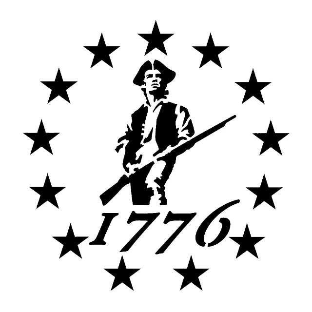 Minuteman Digital Stencil design preview