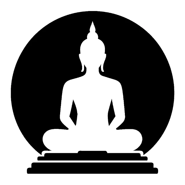 #12 Buddha Digital Stencil design preview