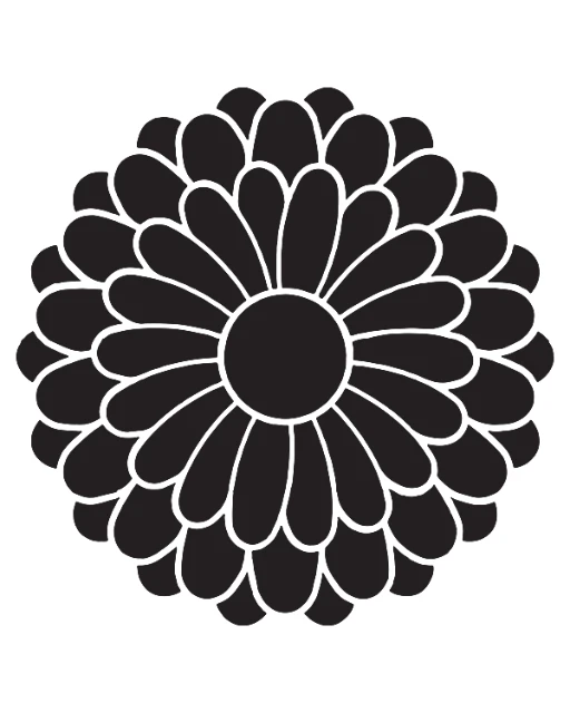 Flower C Digital Stencil design preview