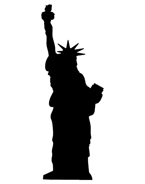 Statue Of Liberty 2 Digital Stencil design preview