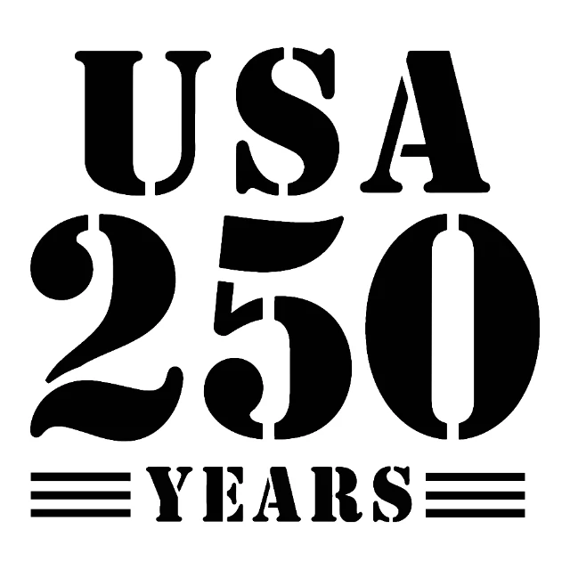 Usa 250 Years Digital Stencil design preview