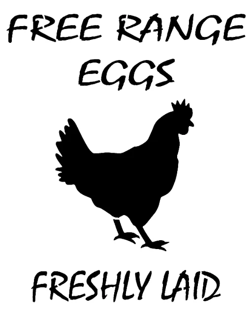 Chicken Digital Stencil design preview