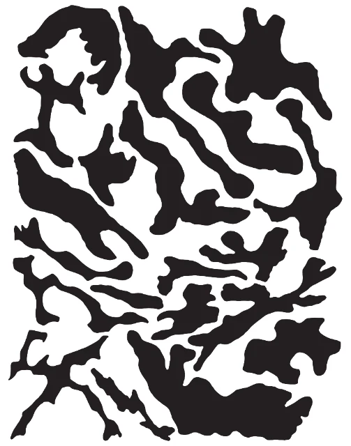 Camo Digital Stencil design preview