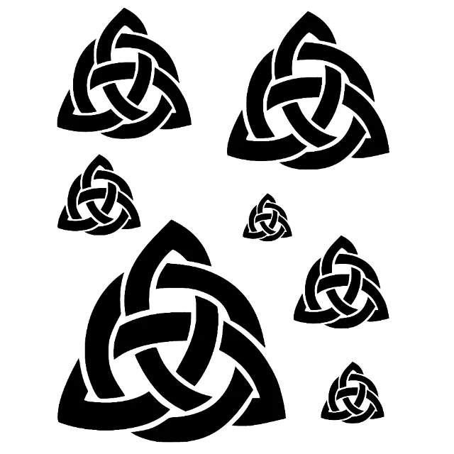 Celtic Knot Digital Stencil design preview