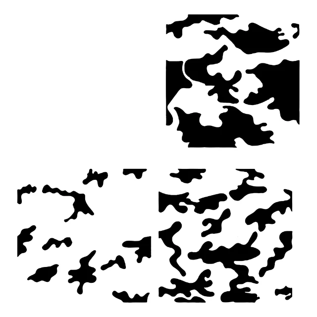 3 Camo Digital Stencil design preview