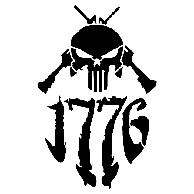 Punisher Digital Stencil design preview