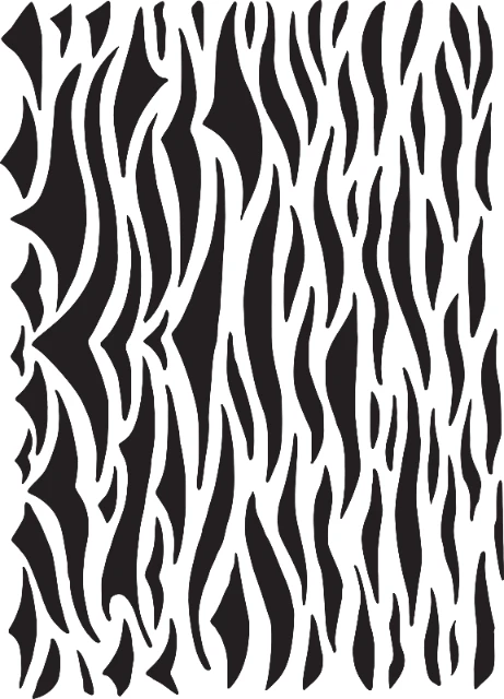 Ocean Waves Digital Stencil design preview