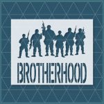 US Army Brotherhood Stencil
