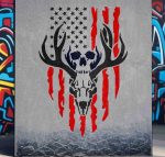 Deer American Flag - Image 3