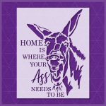Donkey Stencil