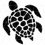 Sea Turtle Stencil