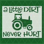 Farm Tractor Stencil