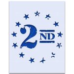 2nd Amendment Betsy Ross Stencil