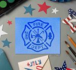 Fire Department Stencil - Image 2